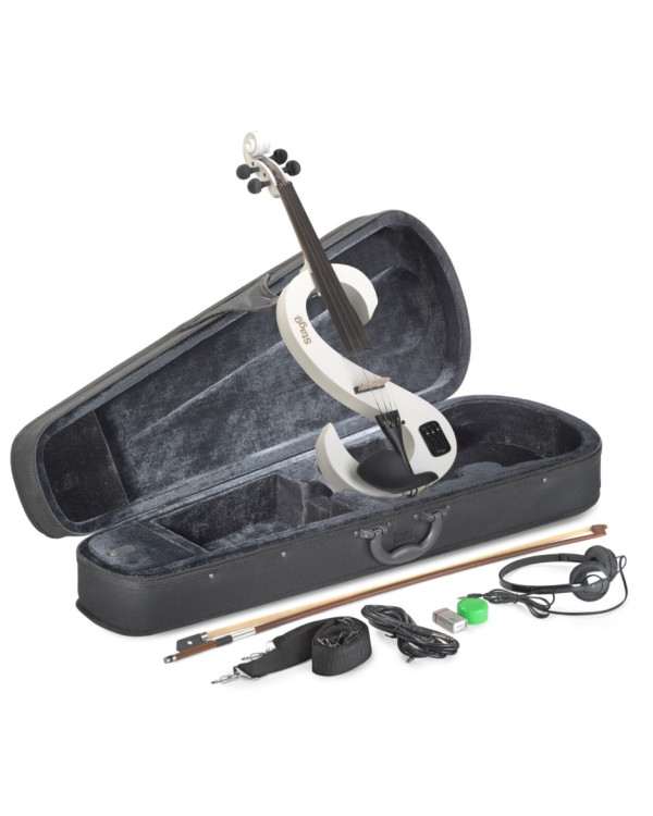 Електроскрипка STAGG G EVN 4/4 WH