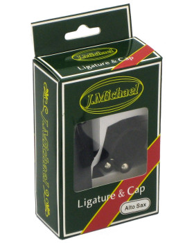 J.MICHAEL D-03 Leather Clamp and Cap for Alto Sax-foto2