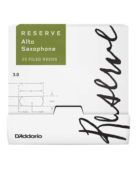 D'ADDARIO Reserve - Alto Sax #3.0 - 25 Pack