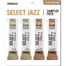 D'ADDARIO Select Jazz Reed Sampler Pack - Tenor Sax 3S/3M