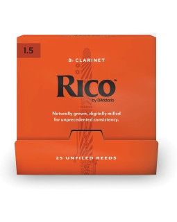 D'ADDARIO Rico - Bb Clarinet #1.5 - 25 Box