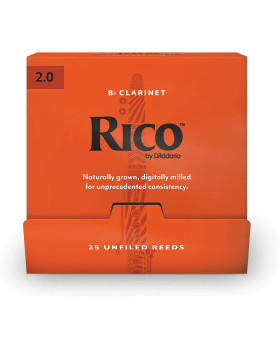 D'ADDARIO Rico - Bb Clarinet #2.0 - 25 Box