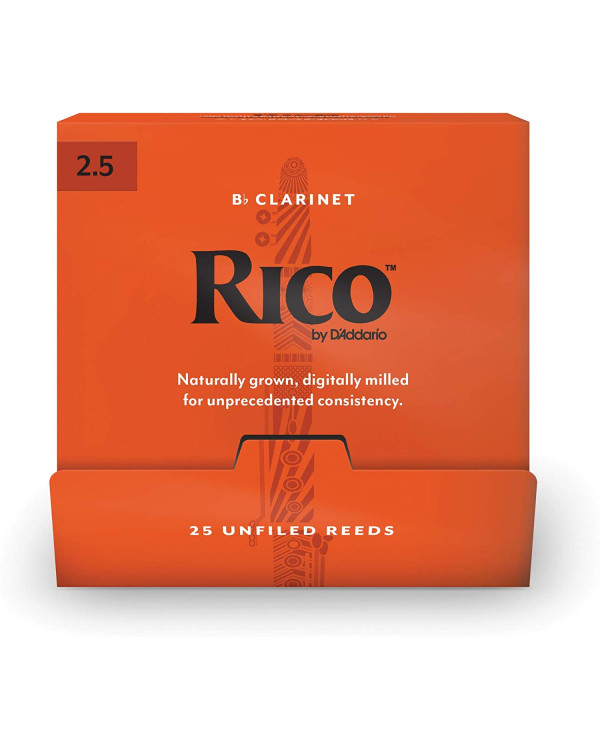 D'ADDARIO Rico - Bb Clarinet #2.5 - 25 Box