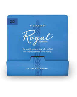 D'ADDARIO Royal - Bb Clarinet #2.0 - 25 box