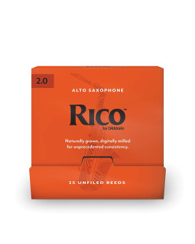 D'ADDARIO Rico - Alto Sax #2.0 - 25 Pack
