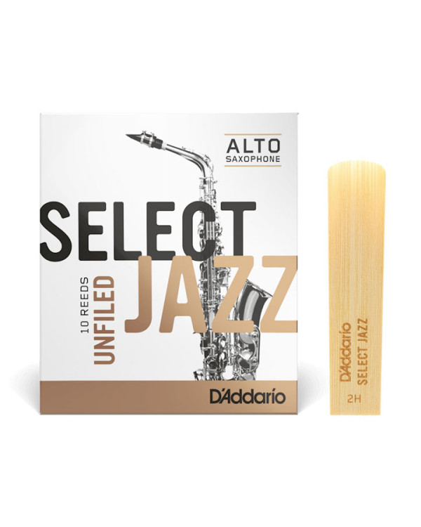 D'ADDARIO Select Jazz - Alto Sax Unfiled 2H (1шт.)