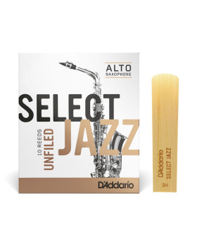 D'ADDARIO Select Jazz - Alto Sax Unfiled 3H (1шт.)