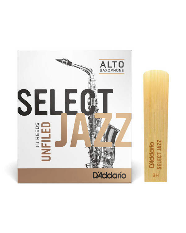 D'ADDARIO Select Jazz - Alto Sax Unfiled 3H (1шт.)