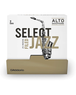 D'ADDARIO Select Jazz - Alto Sax Filed 2H - 25 Pack