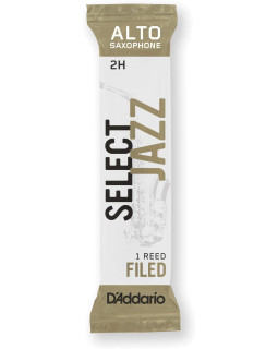 D'ADDARIO Select Jazz - Alto Sax Filed 2H (1шт.)