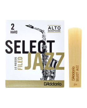 D'ADDARIO Select Jazz - Alto Sax Filed 2H (1шт.)