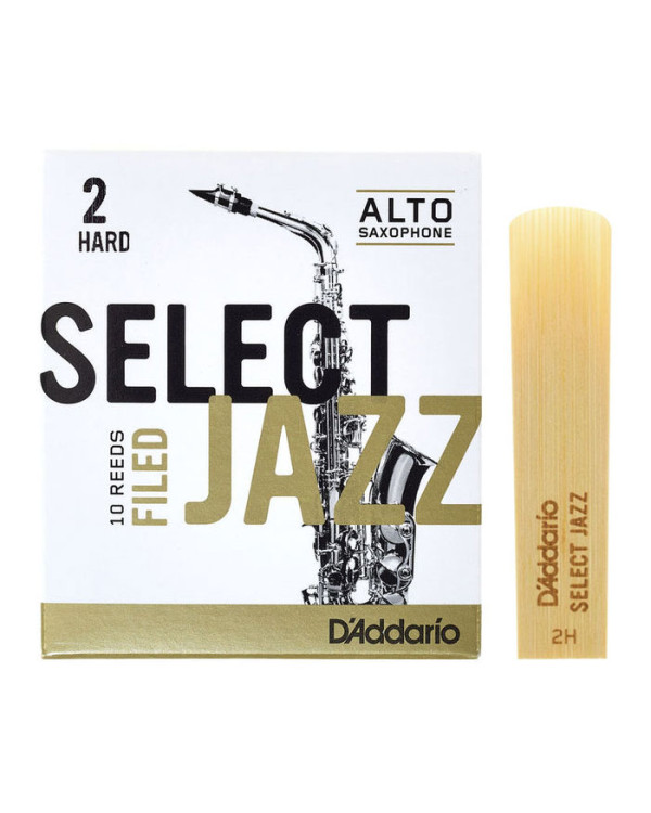D'ADDARIO Select Jazz - Alto Sax Filed 2H (1шт.)