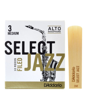 D'ADDARIO Select Jazz - Alto Sax Filed 3M (1шт.)