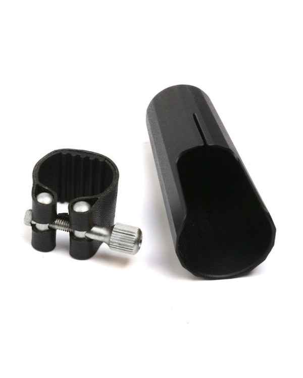 J.MICHAEL D-02 Leather Clamp and Cap for Soprano Sax
