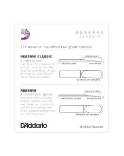 D'ADDARIO Reserve Classic Bb Clarinet #2.0 - 10 Box-foto2
