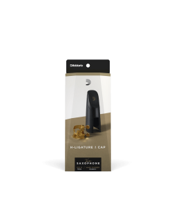 D'ADDARIO H-LIGATURE & CAP FOR TENOR SAXOPHONE Gold-Plated-foto3
