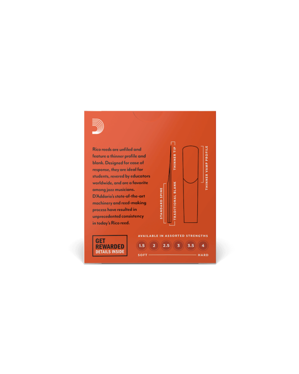 D'ADDARIO Rico - Bb Clarinet #3.5 (1шт.)