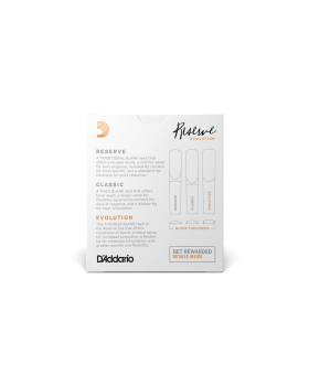D'ADDARIO Reserve Evolution Bb Clarinet #3.5+ (1шт.)-foto3