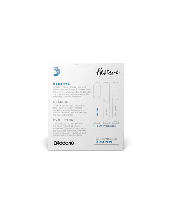 D'ADDARIO Reserve Bb Clarinet #2.0 (1шт.)