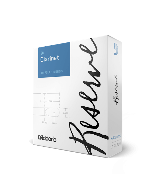 D'ADDARIO Reserve Bb Clarinet #3.5 - 10 Pack