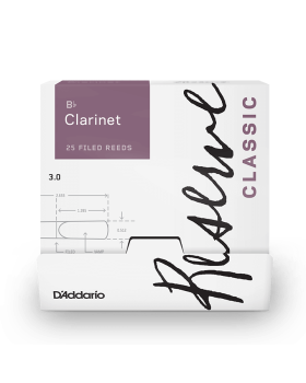 D'ADDARIO Reserve Classic - Bb Clarinet #3.0 - 25 Box