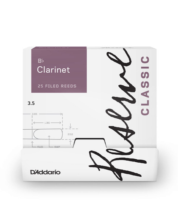 D'ADDARIO Reserve Classic - Bb Clarinet #3.5 - 25 Box