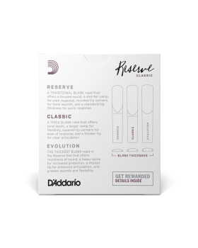 D'ADDARIO Reserve Classic Bb Clarinet #4.0 - 10 Pack-foto2