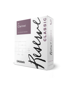 D'ADDARIO Reserve Classic Bb Clarinet #4.0 - 10 Pack