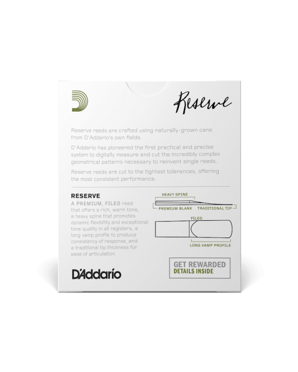D'ADDARIO Reserve - Soprano Sax #2.5 (1шт.)
