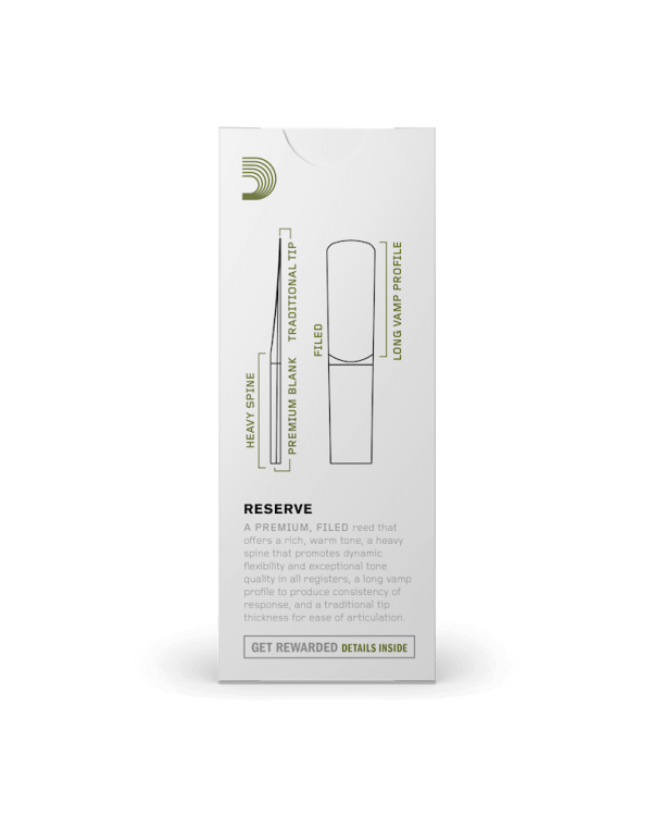 D'ADDARIO Reserve - Tenor Sax #2.0 (1шт.)