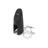 D'ADDARIO RICO LIGATURE & CAP FOR ALTO SAX Nickel-Plated