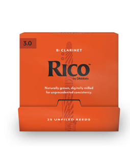D'ADDARIO Rico - Bb Clarinet #3.0 - 25 Box