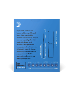 D'ADDARIO Royal - Bb Clarinet #1.5 - 10 box-foto2