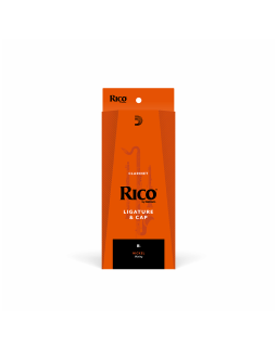 D'ADDARIO RICO LIGATURE & CAP FOR Bb CLARINET Nickel-Plated-foto3