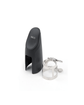 D'ADDARIO RICO LIGATURE & CAP FOR Bb CLARINET Nickel-Plated
