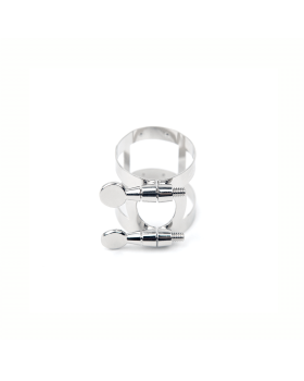 D'ADDARIO RICO LIGATURE & CAP FOR Bb CLARINET Nickel-Plated-foto2