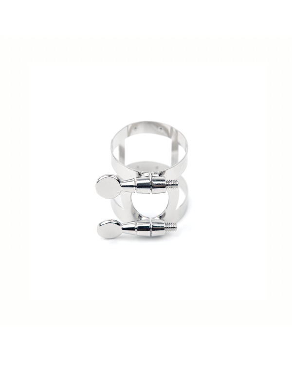 D'ADDARIO RICO LIGATURE & CAP FOR Bb CLARINET Nickel-Plated