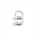 D'ADDARIO RICO LIGATURE & CAP FOR Bb CLARINET Nickel-Plated