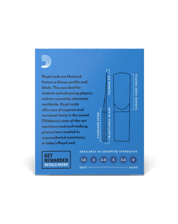 D'ADDARIO Royal - Soprano Sax #2.5 (1шт.)-foto3
