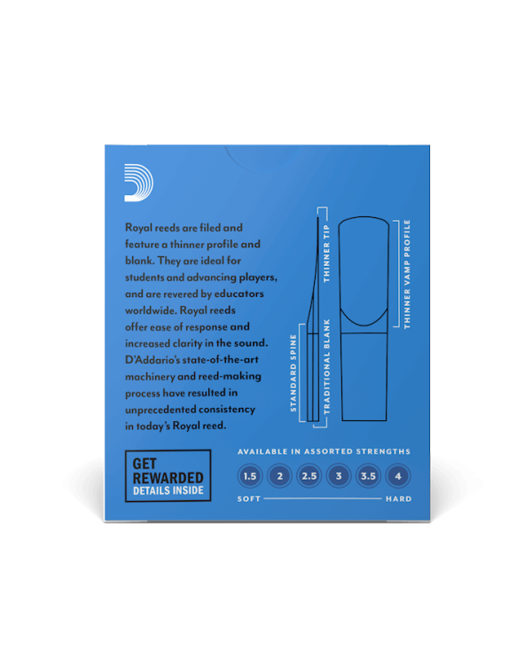 D'ADDARIO Royal - Soprano Sax #3.0 (1шт.)