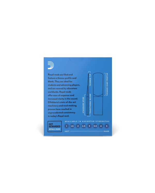 D'ADDARIO Royal - Alto Sax #1.0 (1шт.)