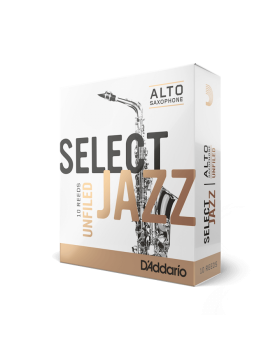 D'ADDARIO Select Jazz - Alto Sax Unfiled 2M - 10 Pack