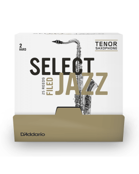 D'ADDARIO Select Jazz - Tenor Sax Filed 2H - 25 Pack
