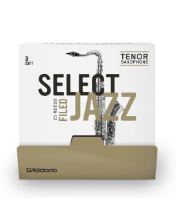 D'ADDARIO Select Jazz - Tenor Sax Filed 3S (1шт.)-foto2