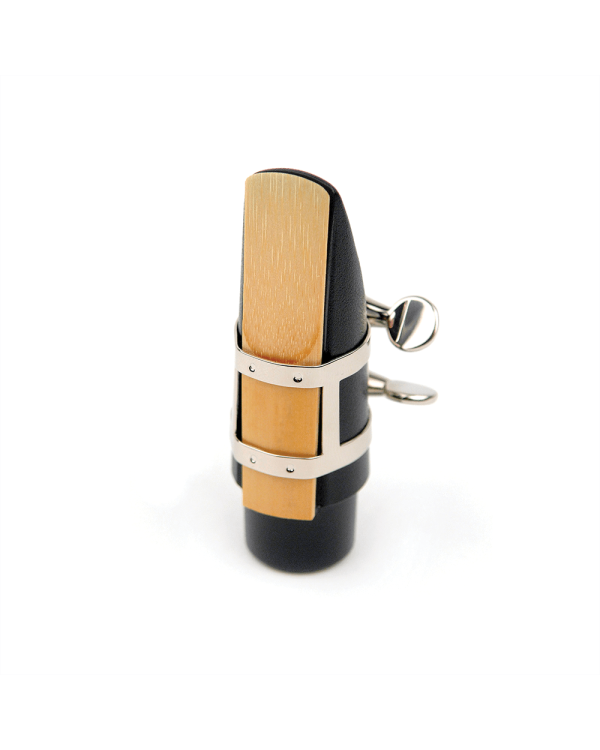 D'ADDARIO RICO LIGATURE & CAP FOR SOPRANO SAX Nickel-Plated