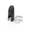 D'ADDARIO RICO LIGATURE & CAP FOR SOPRANO SAX Nickel-Plated