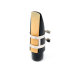D'ADDARIO RICO LIGATURE & CAP FOR TENOR SAX, HARD RUBBER-STYLE Nickel-Plated