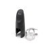 D'ADDARIO RICO LIGATURE & CAP FOR TENOR SAX, HARD RUBBER-STYLE Nickel-Plated