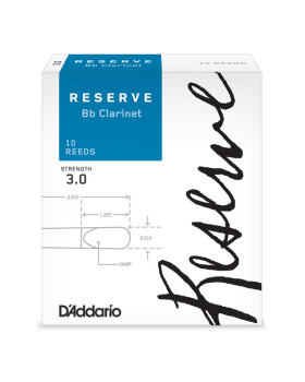D'ADDARIO Reserve Bb Clarinet #3.0 - 10 Box
