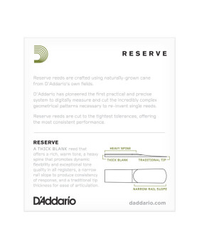 D'ADDARIO Reserve - Alto Sax #3.0 - 25 Pack-foto2